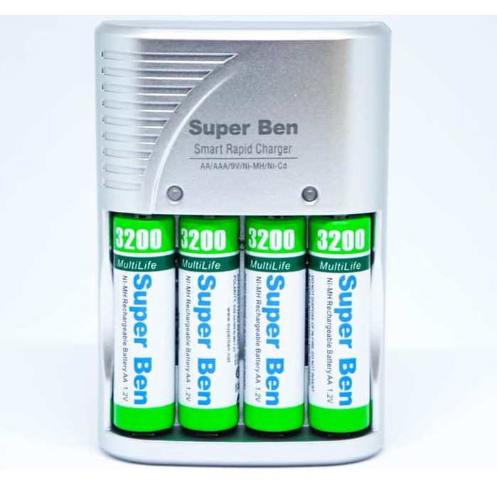 BÁN CHẠY--Bộ sạc Pin AA/AAA Super