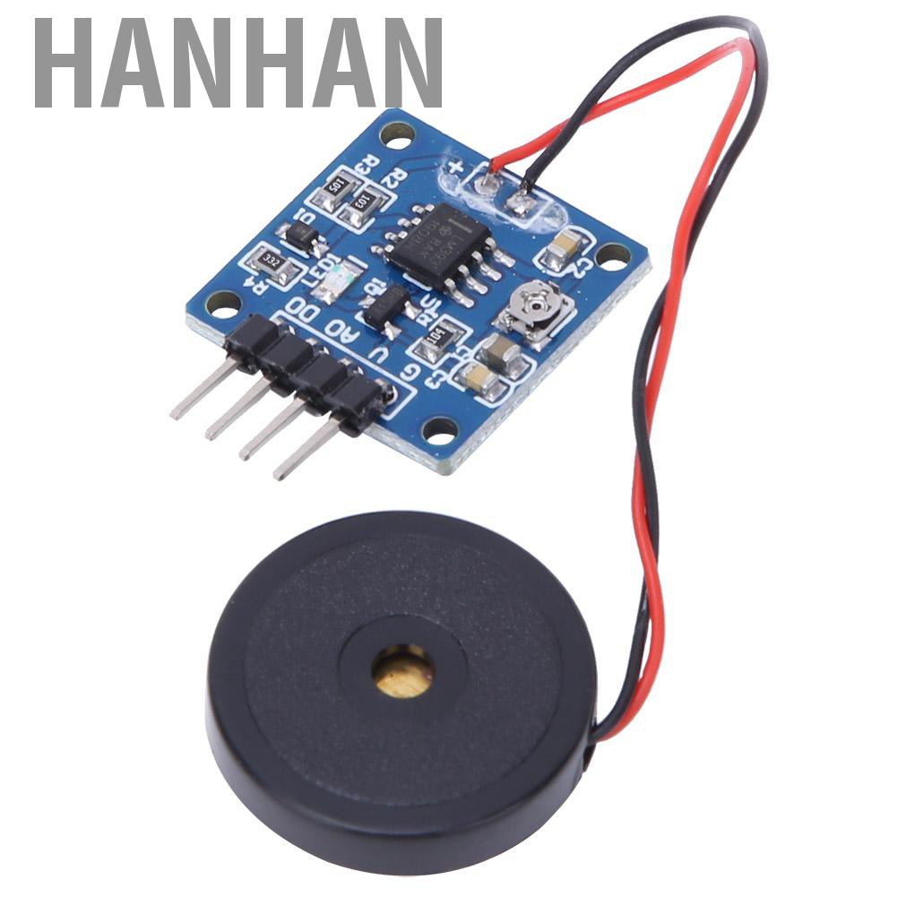 Mô Đun Cảm Biến Rung Điện Tử Hanhan Piezo 5.0v Dc Ad / Do