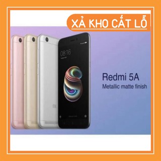 ĐIỆN THOẠI XIAOMI REDMI 5A 32GB 3G,TẶNG ỐP LƯNG TAI NGHE(BẢO HÀNH 12 THÁNG) YX