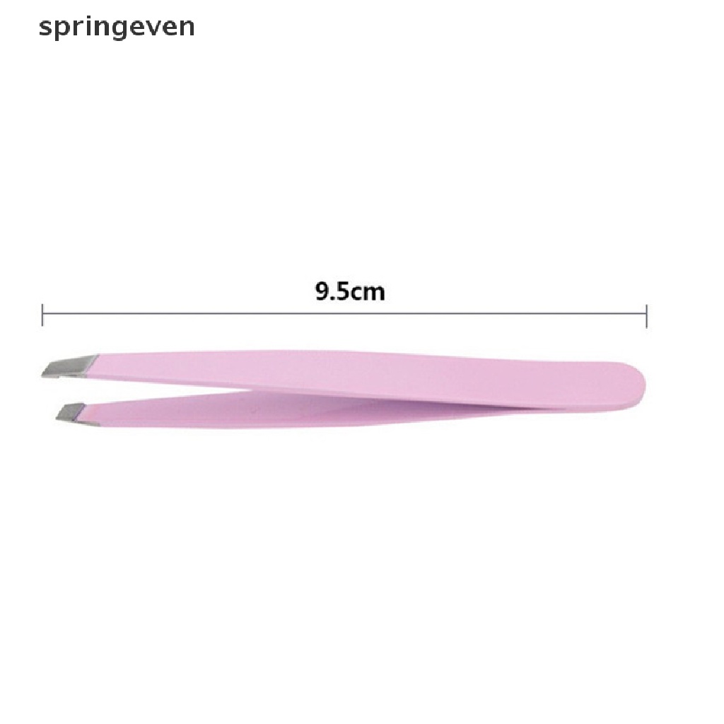 Nhíp Nhổ Lông Mày springeven Màu Hồng Đen