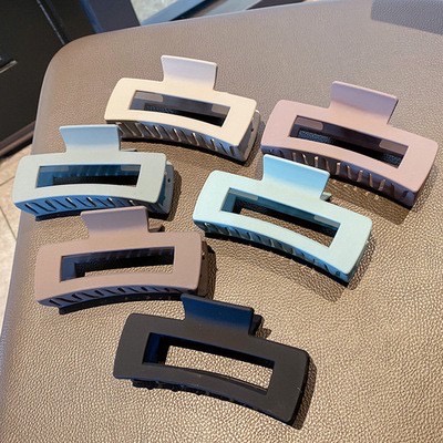 Kẹp tóc nữ nhám đơn giản NPPK005