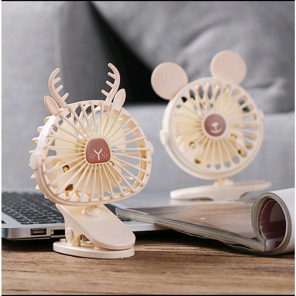Quạt Mini - Quạt Kẹp Bàn Thích Hợp Cho Dân Văn Phòng ,Xoay 360°, Kẹp Mọi Vị Trí