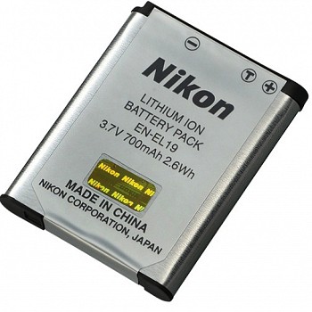 Pin Nikon EN-EL19  EL19 cho Nikon Coolpix S3100, S4100, S2500, S2600,