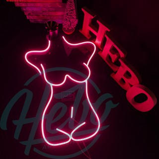 Đèn Neon Sign cô gái Sexy Girl (uốn chữ theo yêu cầu)