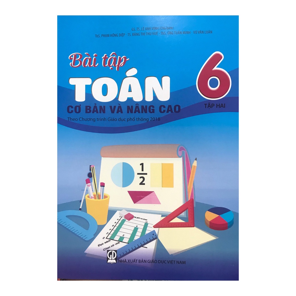 Sách Bài tập Toán cơ bản và nâng cao 6 tập 2