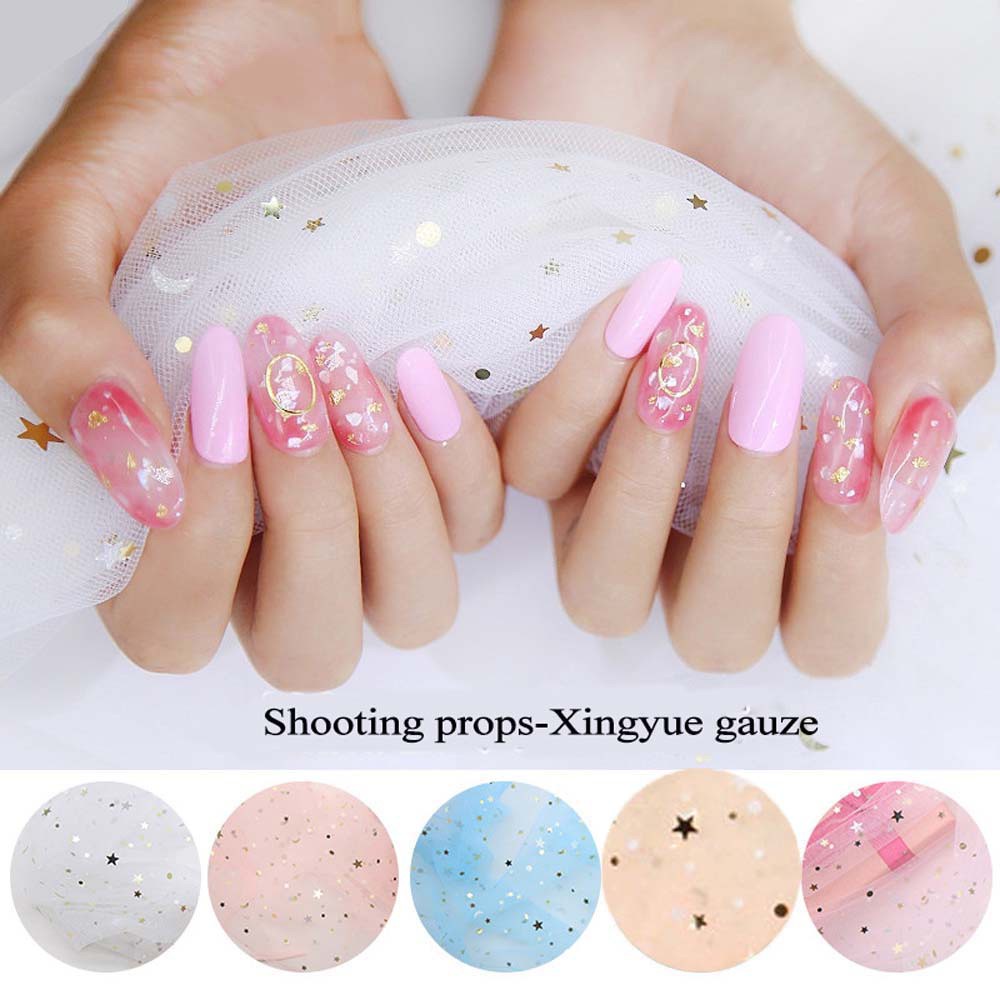 1 Tấm Vải Lưới Ren Lưới 5 Màu Làm Phông Nền Chụp Ảnh Nghệ Thuật