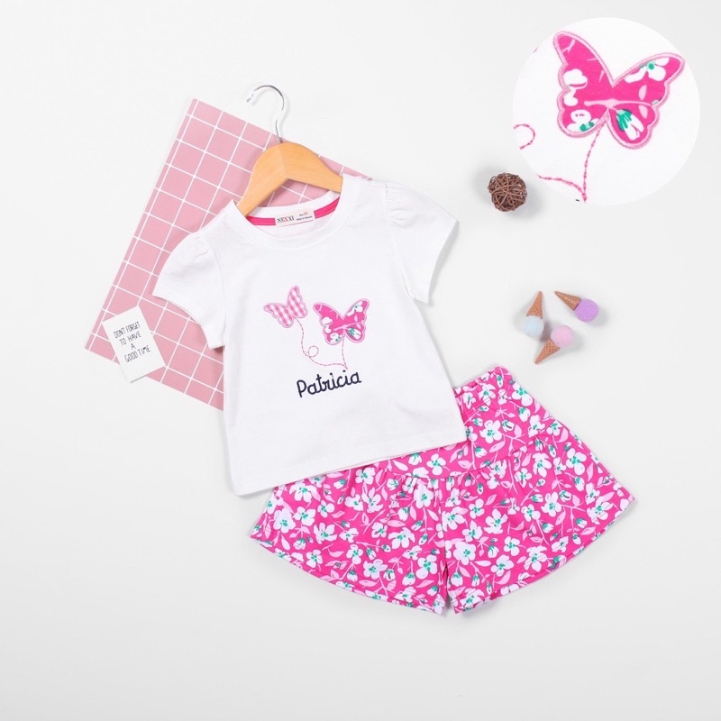 BỘ THUN NGẮN BƯỚM ĐÊM