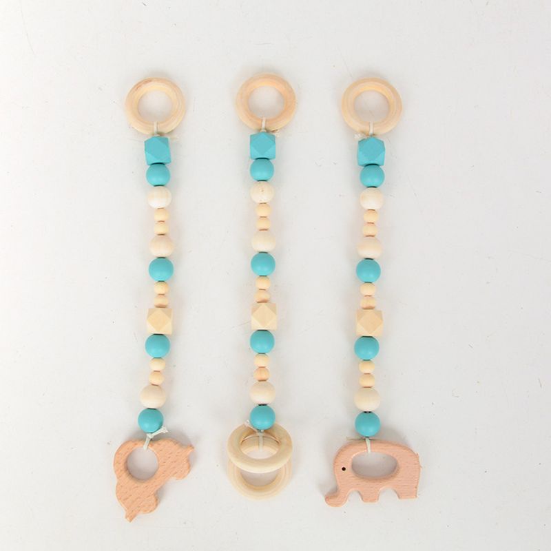 Đồ Chơi Lục Lạc Tự Nhiên Phong Cách Bắc Âu Cho Bé Sơ Sinh Gặm Nướu