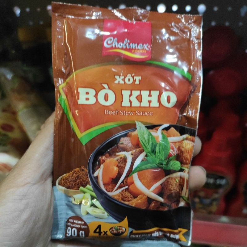 Nước sốt bò kho cholimex gói 90g