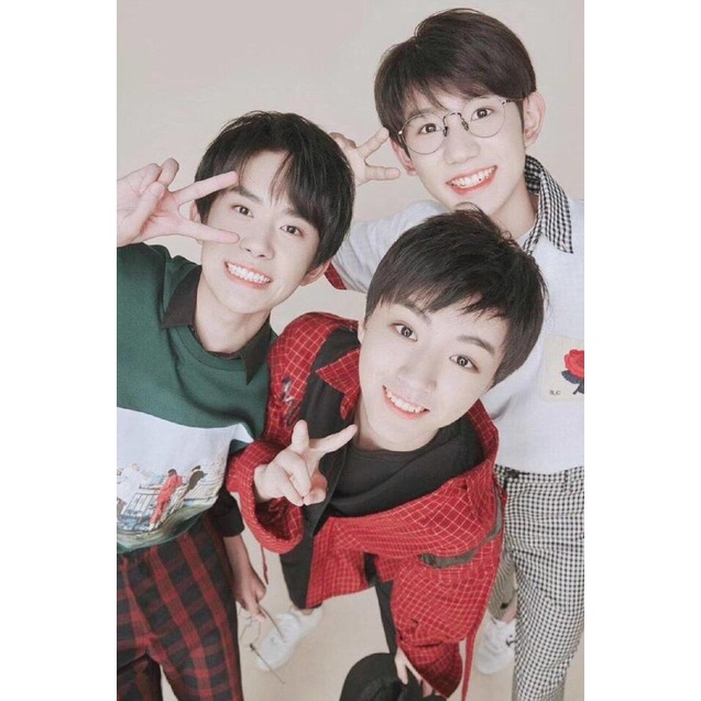 Combo ảnh 6x9 TFBoys (Vương Tuấn Khải, Vương Nguyên, Dịch Dương Thiên Tỉ) - ÉP PLASTIC - in theo yêu cầu