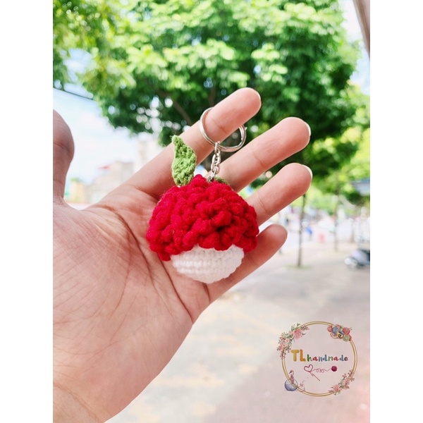 Chôm Chôm quả handmade bằng len