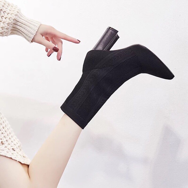 Boot chun len gót da cao cổ siêu sịn - check video-fullbox (02) | BigBuy360 - bigbuy360.vn