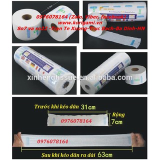 Giấy quấn cổ chặn tóc