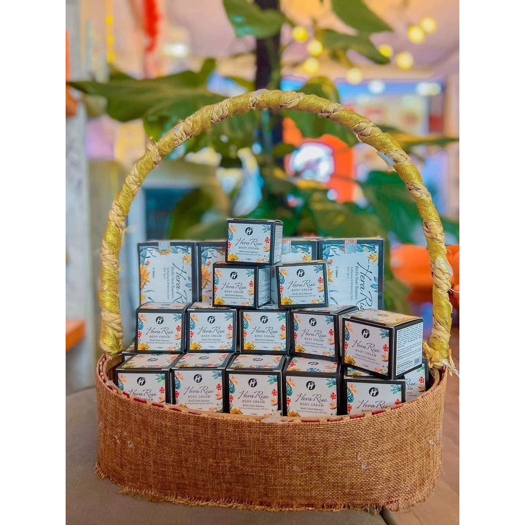 Kem dưỡng da Body chống nắng nâng tông da tinh chất Yến Đảo 20ML  - Herarise Body Cream 50SPF++