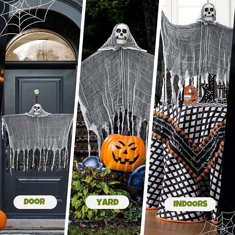 KUNHEV Bộ Xương Hóa Trang Halloween Có Thể Tái Sử Dụng