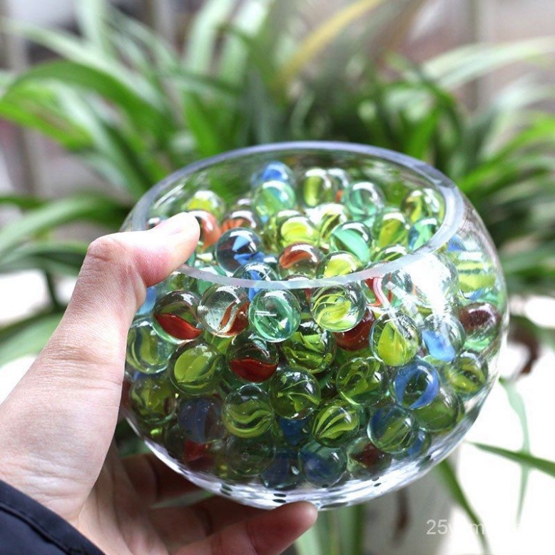 70 viên bi ve thủy tinh 8 khía 1.4 cm