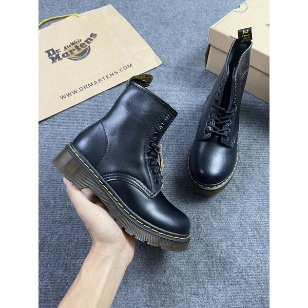 Giày DR đen cổ cao hàng 1:1 chất lượng ( full pk + freeship )