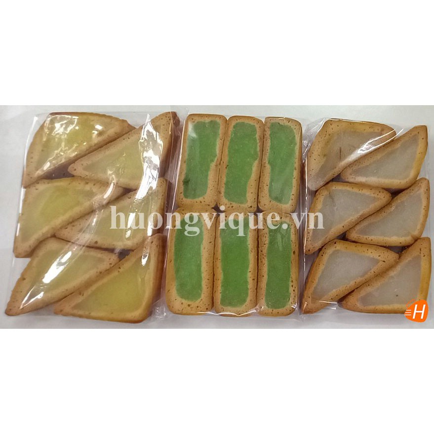 Bánh Xà Lam Bách Vị -  Hộp 18 Cái 2 Loại Nhân Riêng Biệt - Đặc Sản Bến Tre