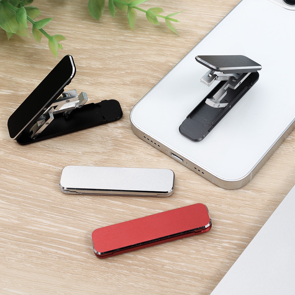 Giá Đỡ Điện Thoại Để Bàn Hình Tam Giác Mini Bằng Nhôm Gấp Gọn Tiện Dụng