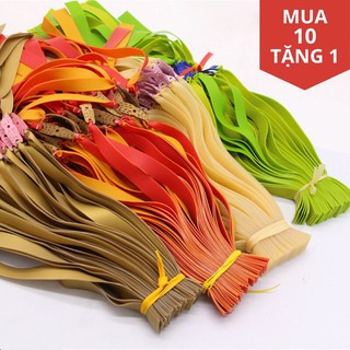[Mua 10 tặng 1] Dây ná cao su 1mm 2 lớp, Dây ná thun cao cấp siêu bền