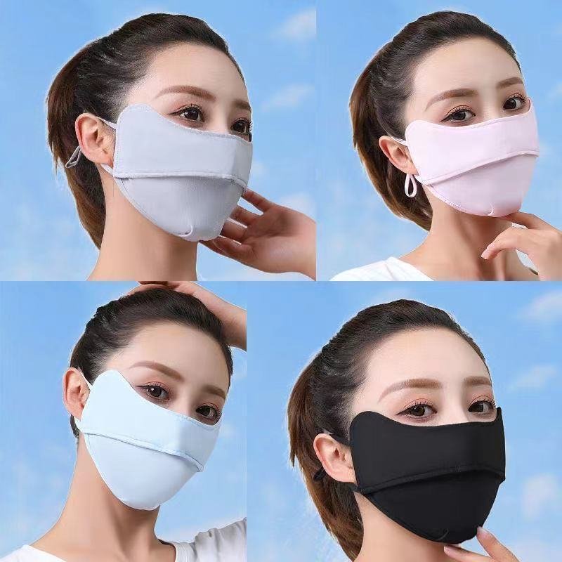 Khẩu Trang cotton Chống Tia UV Chống Bụi Thoáng Khí Thời Trang Có Thể Tái Sử Dụng