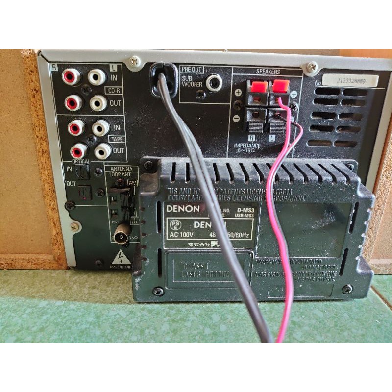 Dàn mini cao cấp Denon MS3 bãi zin, đẹp xuất sắc, âm thanh tuyệt đỉnh
