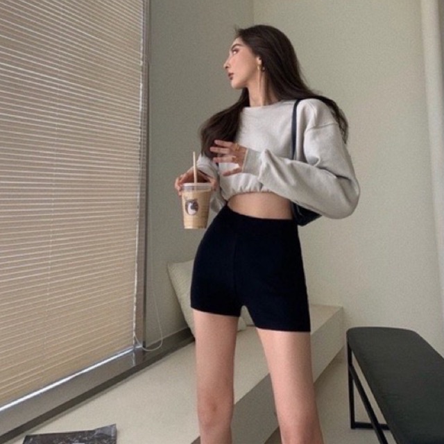 Quần Đùi Nữ Sknit Dáng Ngắn Nữ Nâng Mông Mùa Hè Năng Động