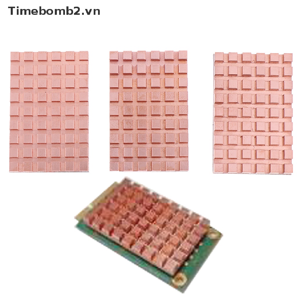 Bộ 2 miếng tản nhiệt bằng đồng cho đĩa cứng SSD MSATA NGFF 5030 Msata3.0 | BigBuy360 - bigbuy360.vn