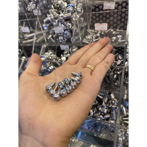 Ốc Salaya INOX304 size 4-5-6-8li xoắn - nhuyễn bắt dàn áo - đĩa