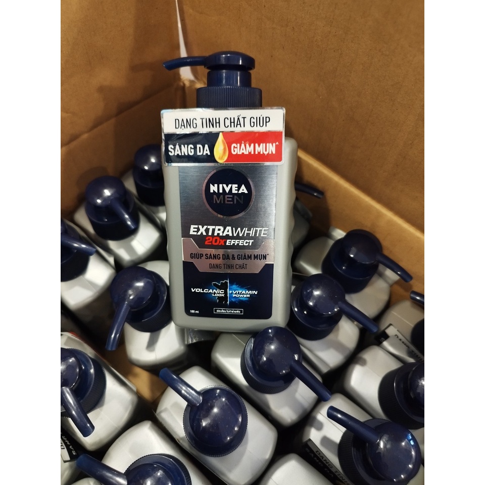 Sữa rữa mặt Nivea men tạo bọt bùn khoáng sáng da 100ml