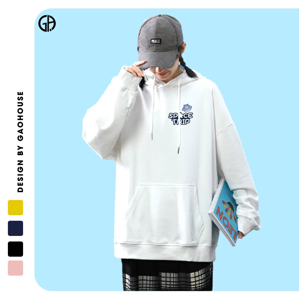 Áo Hoodie Unisex Gạo House Space Trip - N372