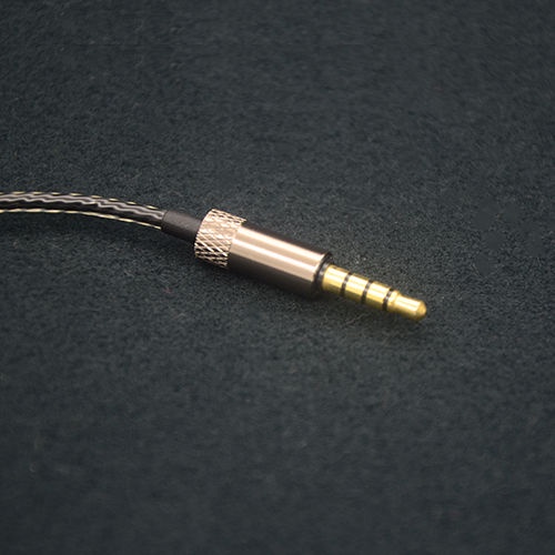 Dây Cáp Tai Nghe Nâng Cấp Âm Lượng Mạ Bạc Cho Sennheiser ie80 ie8 ie8i ie80s