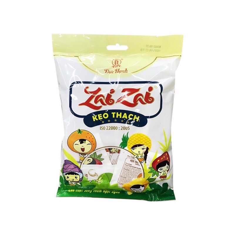 Bịch kẹo thạch Zai Zai 350gr