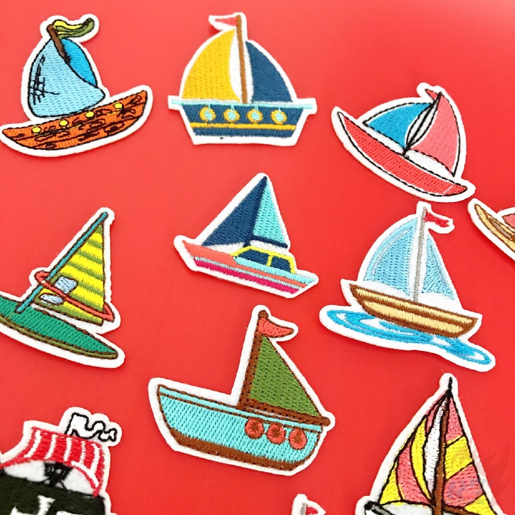 Miếng dán ủi quần áo hình chiếc thuyền