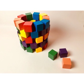 Set 10/20 khối rubik màu 2.5cm
