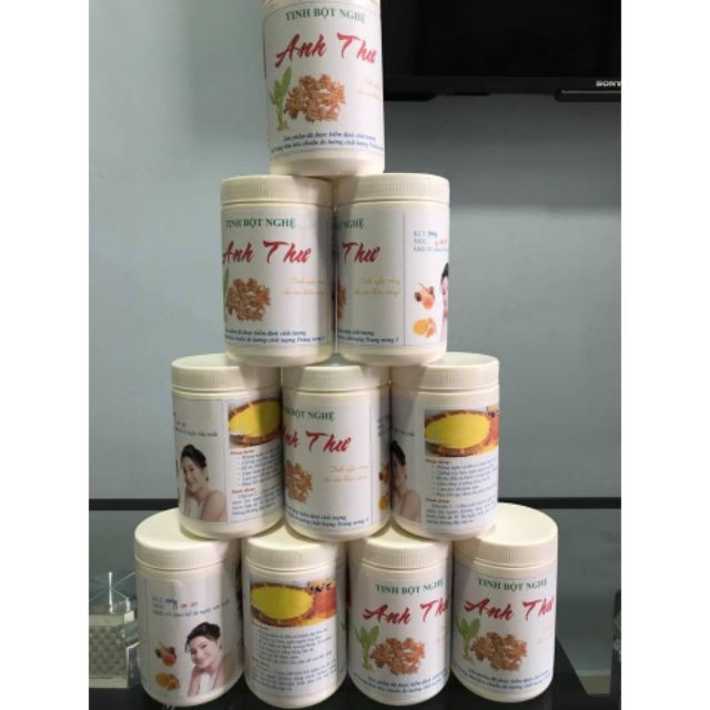 Bộ 100 Hủ Nhựa 500g Nắp Vặn Thân Trắng Đục HV25 - Đựng Mầm Đậu Nành - Bột Nghệ - Bột Bắp