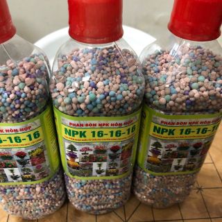 Phân bón NPK hỗn hợp 16-16-16 chuyên hoa và cây cảnh 500gr