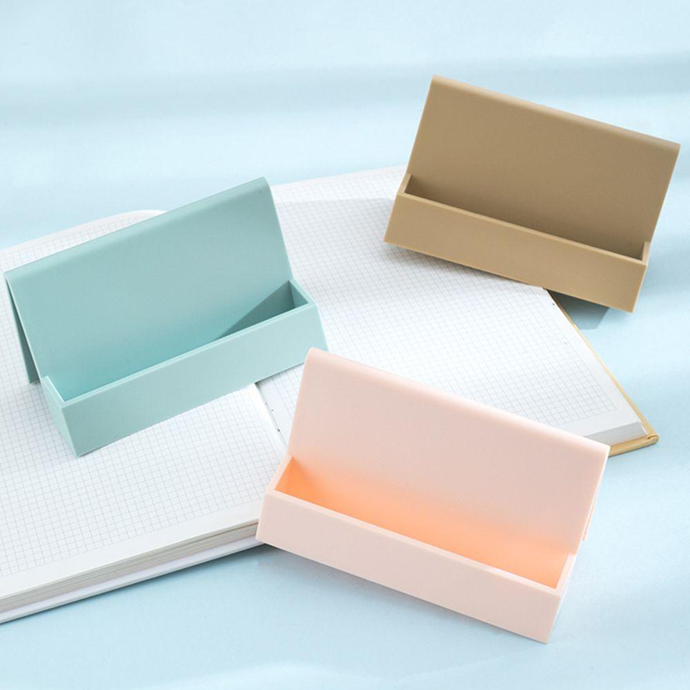 AUGUSTINA Giá Đỡ Thẻ Bằng Nhựa Sức Chứa Lớn Để Bàn Trang Trí Văn Phòng