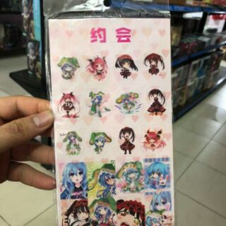 Hình dán nhân vật anime siêu cute