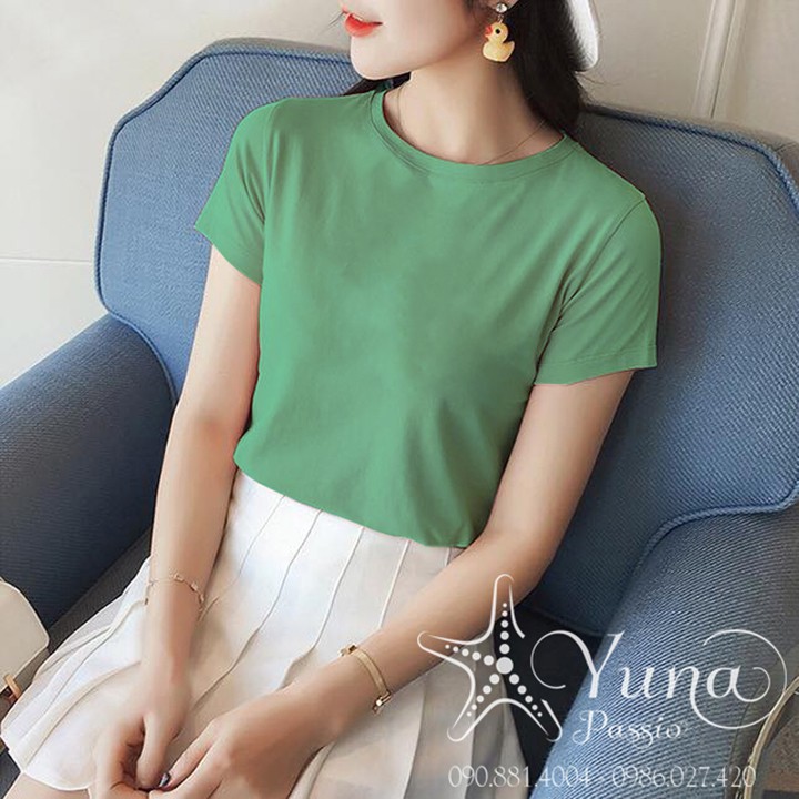 Áo Thun Thái Cổ Tròn Cao Cấp [ ÁO THUN TRƠN CAO CẤP ] Áo Thun Thái (size 38 - 62kg) | BigBuy360 - bigbuy360.vn