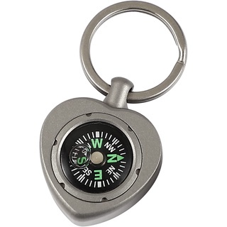 La bàn Tacray titanium, móc khóa EDC, phụ kiện nam