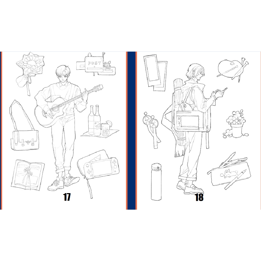 Line art a4 300gsm Philiko và Quang Tử xưởng Angel