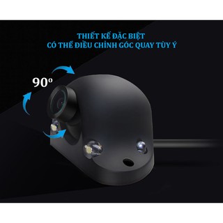 Camera cặp lề UFO dán gương chiếu hậu
