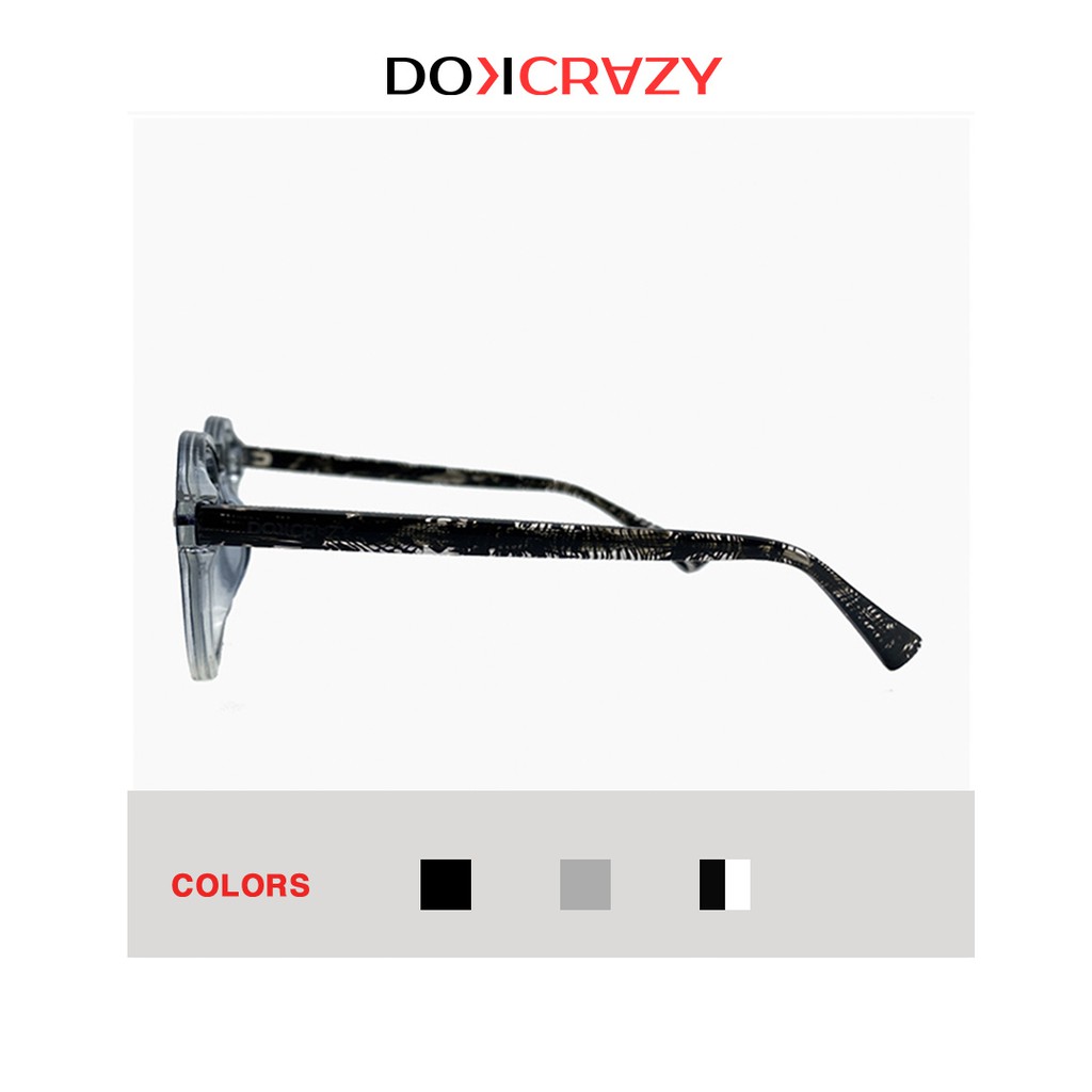 Gọng kính tròn cao cấp ILA local brand DOKCRAZY mắt giả cận không độ thời trang nam nữ style retro hot trend Âu Mỹ | BigBuy360 - bigbuy360.vn