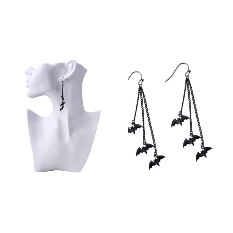 Đôi Khuyên Tai Móc Hình Dơi Độc Đáo Dành Cho Nữ
