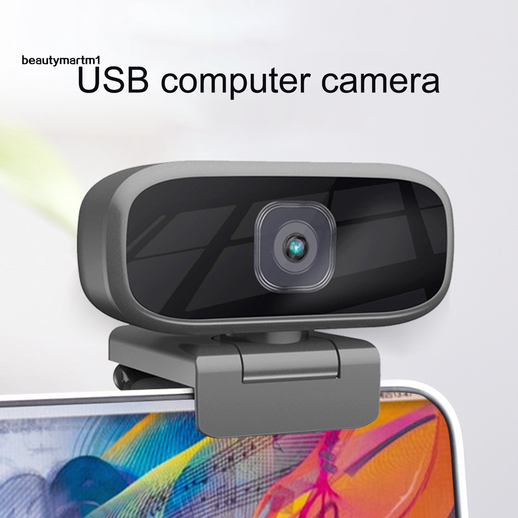 Webcam Hd 1080p Mini Cổng USB Xoay Được Cho PC