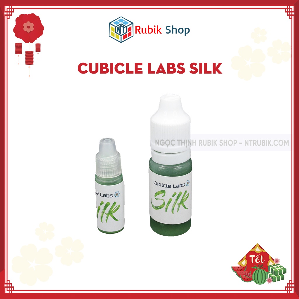 [Cubicle] Silk dầu bôi trơn rubik (Thể tích 3cc/10cc)