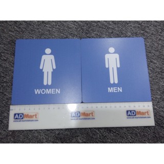 Biển toilet wc nam nữ