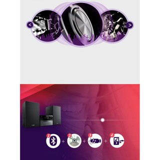 Dàn âm thanh 5.1 HIFI Philips BTM2310, bluetooth