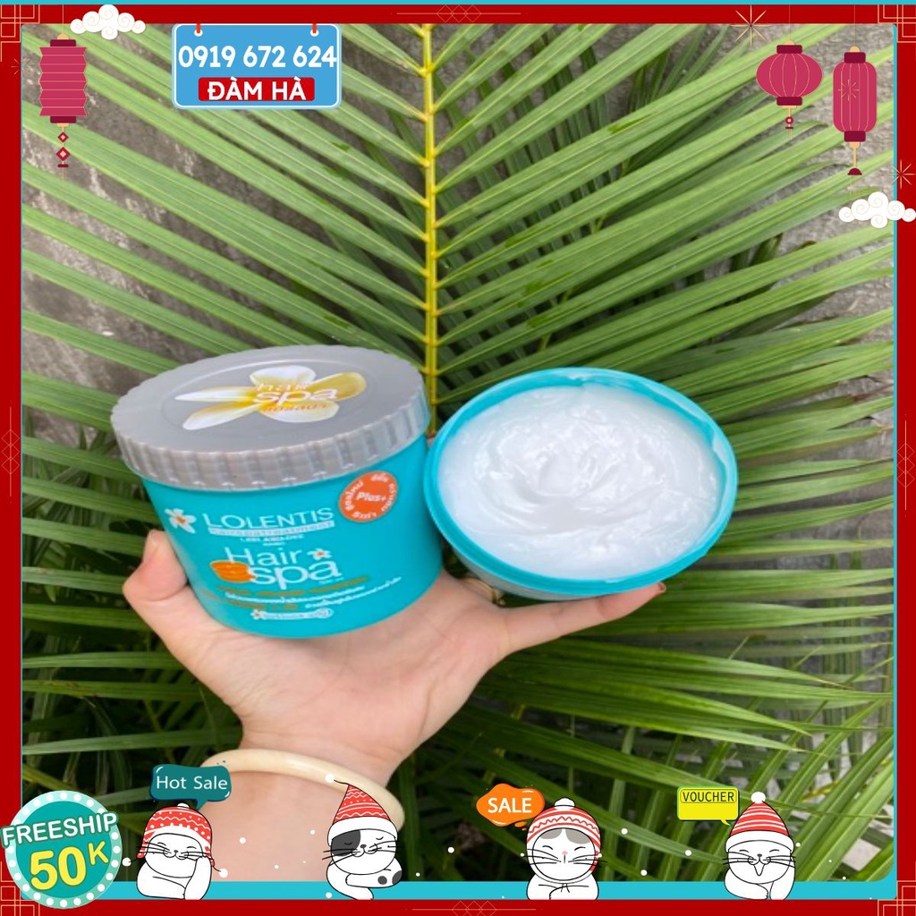 Ủ Tóc Lolentis Hair Spa cho Tóc mềm mượt